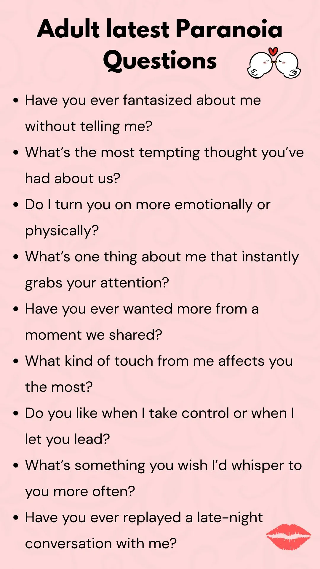 Adult Latest Paranoia Questions Couples Hd 2025 2026